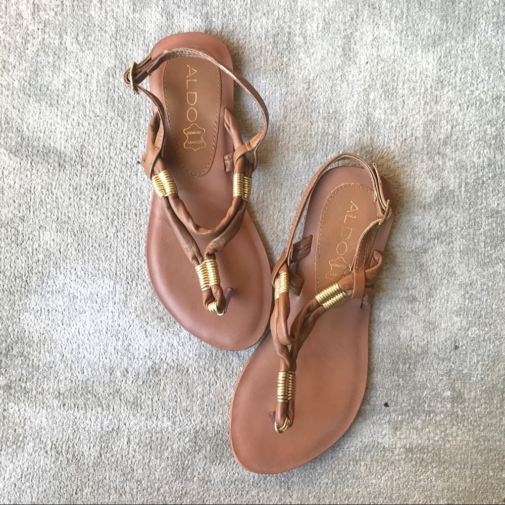 Strappy Leather Sandals